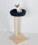 Каркас - цвет берёза; гамак флис - лазурный + кошка (кошка не продаётся)