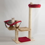 Цвет каркаса - берёза; гамаки - флис, красный и бежевый; кото-модели: Янатрина и Юня 